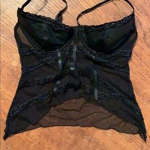 Fredrick’s of Hollywood faux bustier
